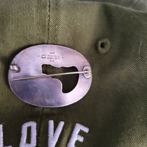 Vintage silver broach by Danish artist, Georg Jensen